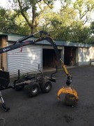 COT 15-330 4wd trailer & crane (sold)