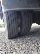 Isuzu NPR 7 drop side truck